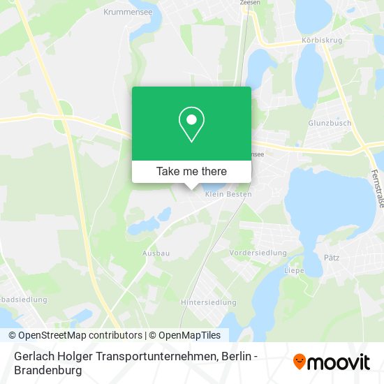 Gerlach Holger Transportunternehmen map