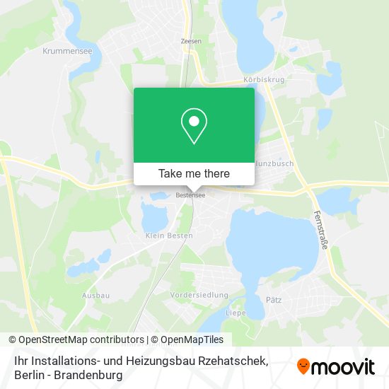 Карта Ihr Installations- und Heizungsbau Rzehatschek