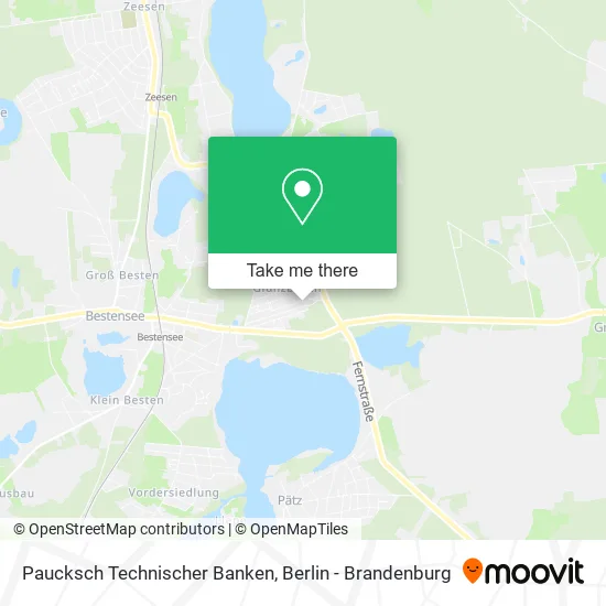 Карта Paucksch Technischer Banken