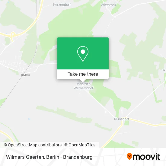 Карта Wilmars Gaerten