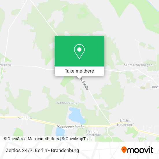 Zeitlos 24/7 map