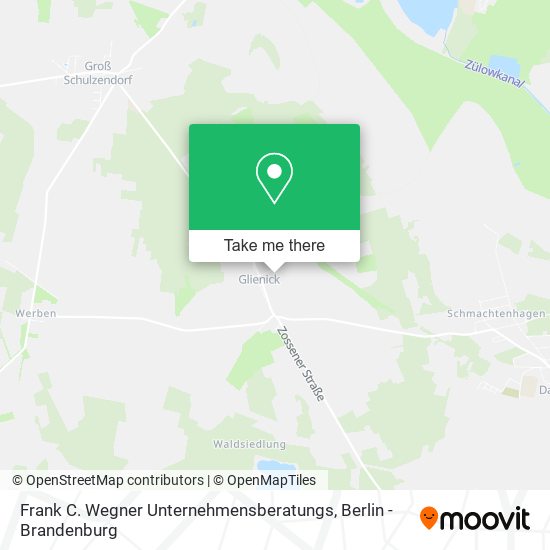 Frank C. Wegner Unternehmensberatungs map