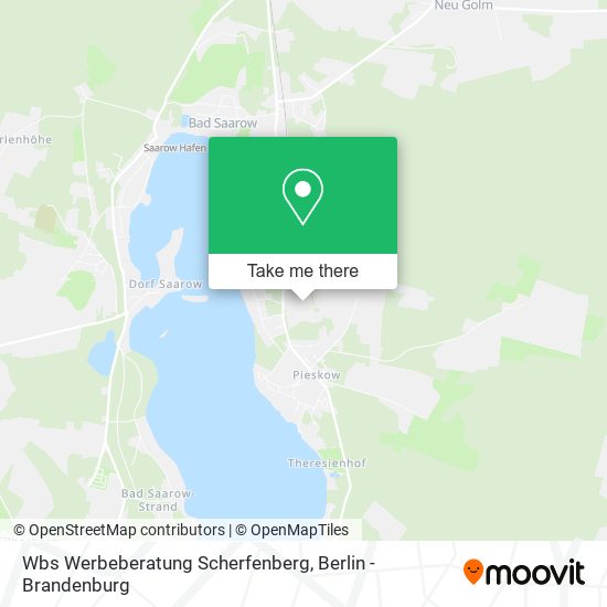 Карта Wbs Werbeberatung Scherfenberg