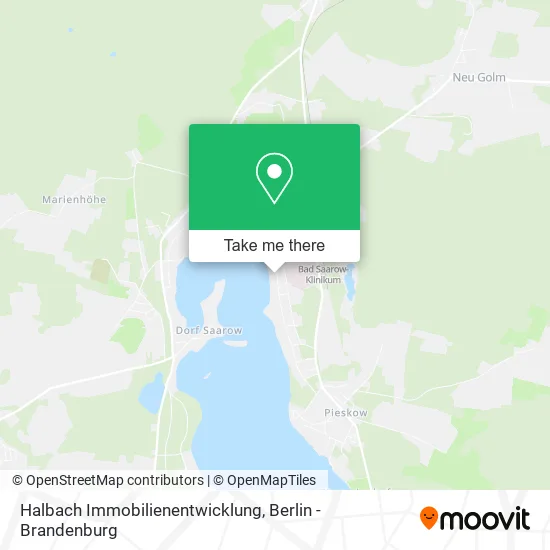 Карта Halbach Immobilienentwicklung