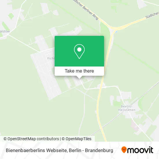 Карта Bienenbaerberlins Webseite
