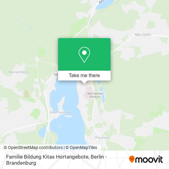 Familie Bildung Kitas Hortangebote map