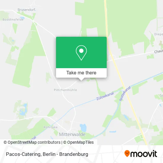 Карта Pacos-Catering