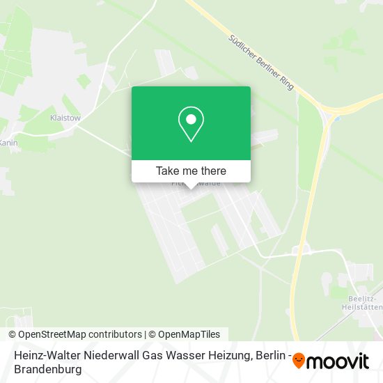 Карта Heinz-Walter Niederwall Gas Wasser Heizung