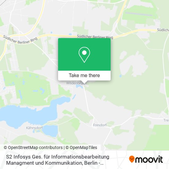 S2 Infosys Ges. für Informationsbearbeitung Managment und Kommunikation map