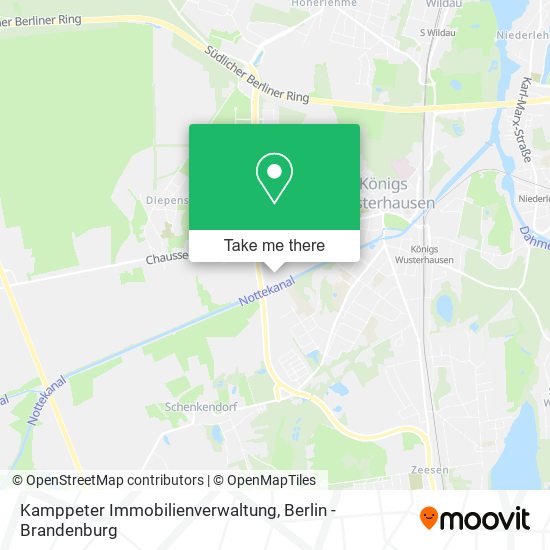 Kamppeter Immobilienverwaltung map