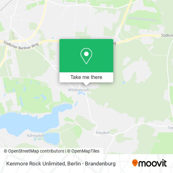 Kenmore Rock Unlimited map