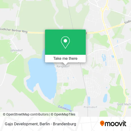 Карта Gajo Development