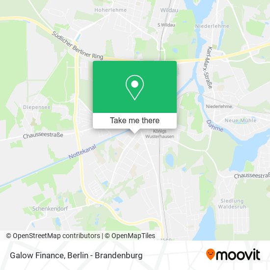 Galow Finance map