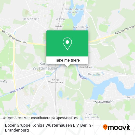 Карта Boxer Gruppe Königs Wusterhausen E V