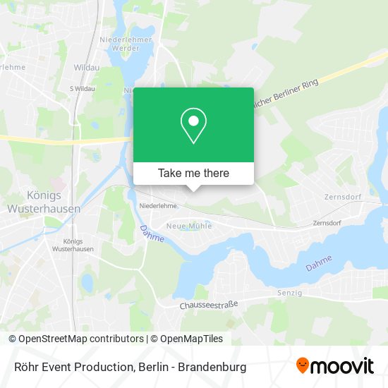 Röhr Event Production map