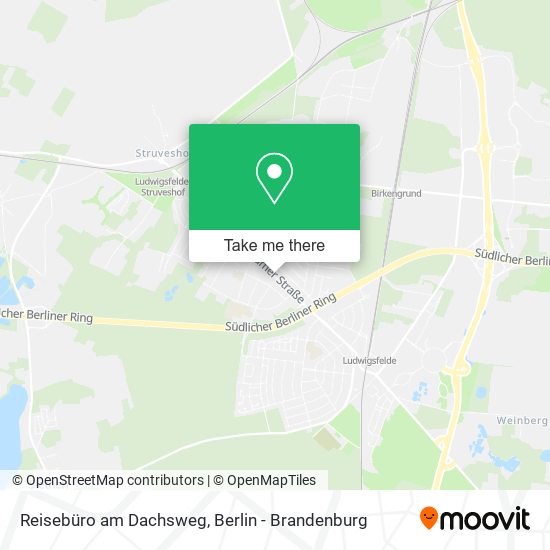 Reisebüro am Dachsweg map