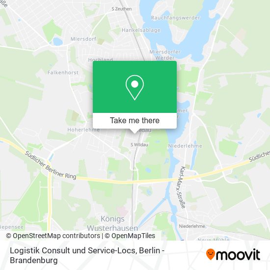 Карта Logistik Consult und Service-Locs