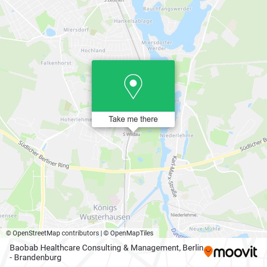 Карта Baobab Healthcare Consulting & Management