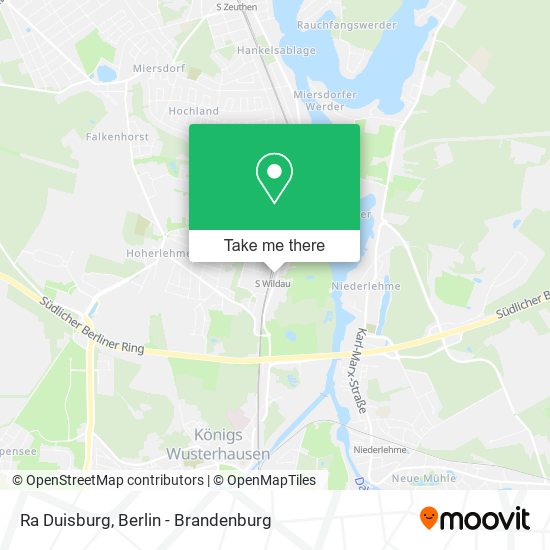 Карта Ra Duisburg