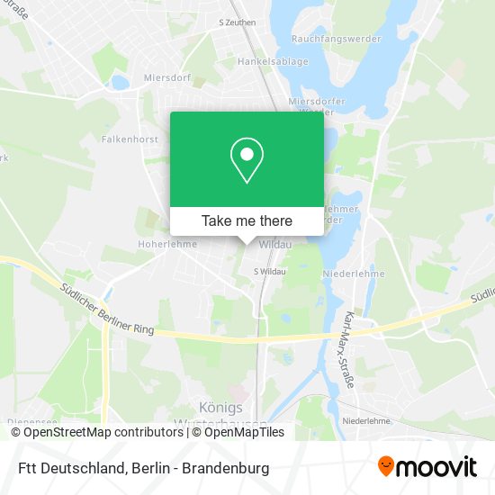 Ftt Deutschland map