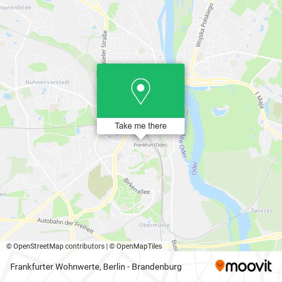 Frankfurter Wohnwerte map