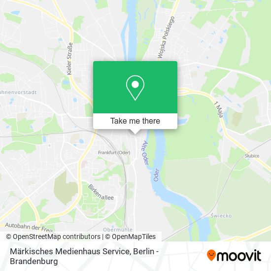 Карта Märkisches Medienhaus Service
