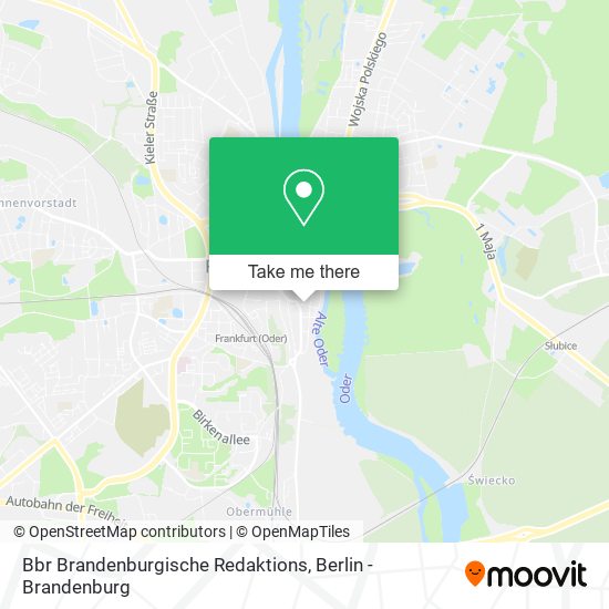 Карта Bbr Brandenburgische Redaktions
