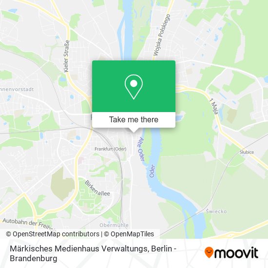 Märkisches Medienhaus Verwaltungs map