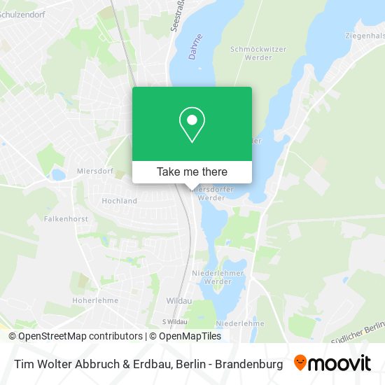 Карта Tim Wolter Abbruch & Erdbau