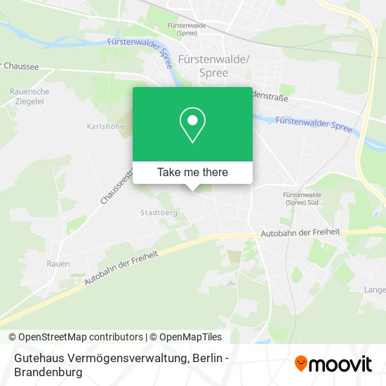 Gutehaus Vermögensverwaltung map