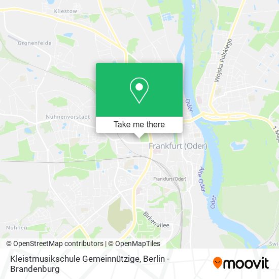 Kleistmusikschule Gemeinnützige map