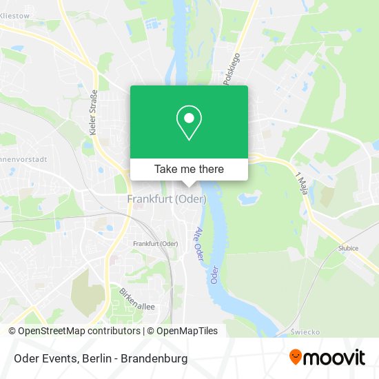 Oder Events map