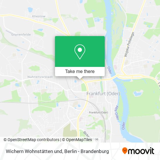 Карта Wichern Wohnstätten und