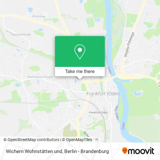 Карта Wichern Wohnstätten und