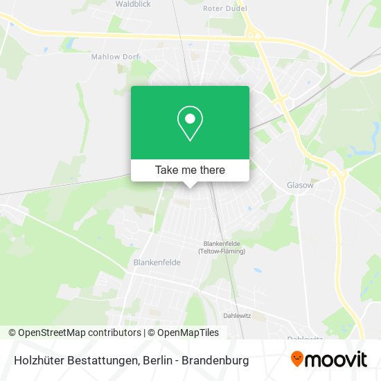 Holzhüter Bestattungen map