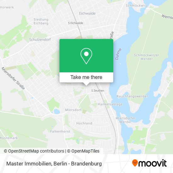 Master Immobilien map