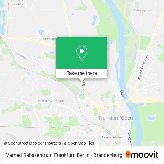 Vamed Rehazentrum Frankfurt map