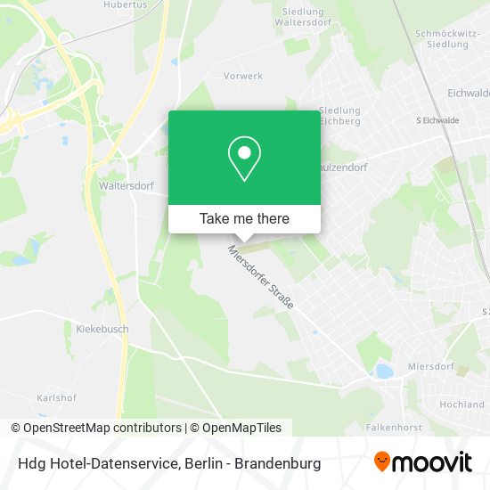 Hdg Hotel-Datenservice map