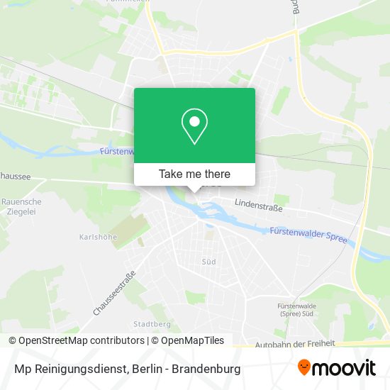 Mp Reinigungsdienst map