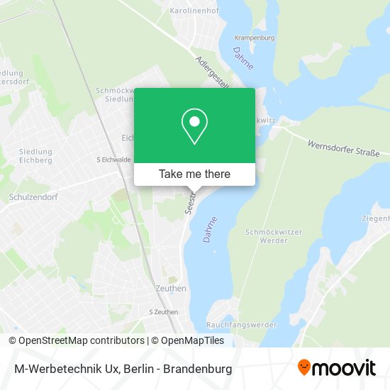 M-Werbetechnik Ux map
