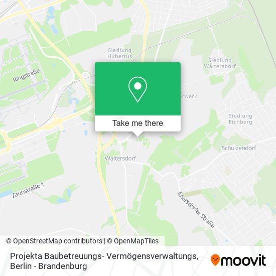Projekta Baubetreuungs- Vermögensverwaltungs map