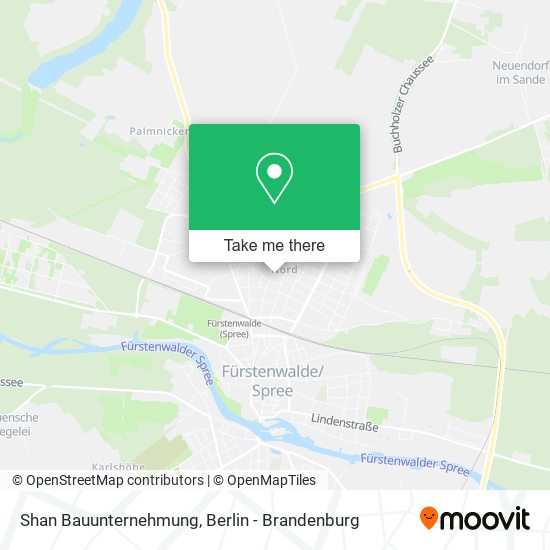 Shan Bauunternehmung map