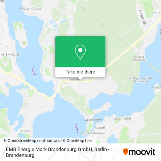 Карта EMB Energie Mark Brandenburg GmbH