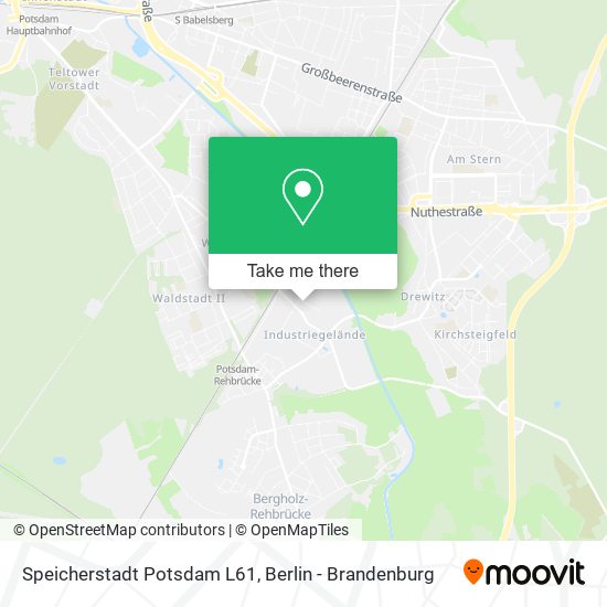 Карта Speicherstadt Potsdam L61