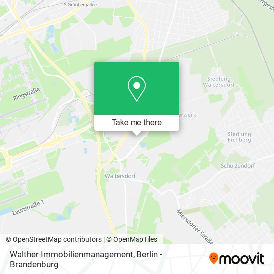 Walther Immobilienmanagement map