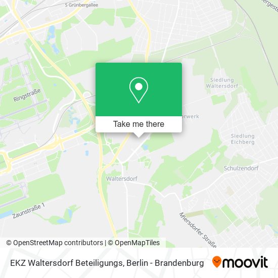 Карта EKZ Waltersdorf Beteiligungs
