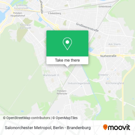 Salonorchester Metropol map
