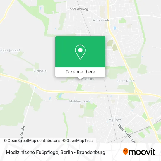 Карта Medizinische Fußpflege