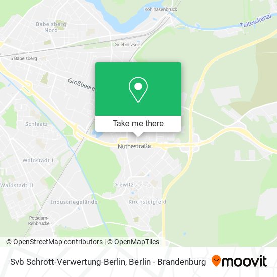 Svb Schrott-Verwertung-Berlin map