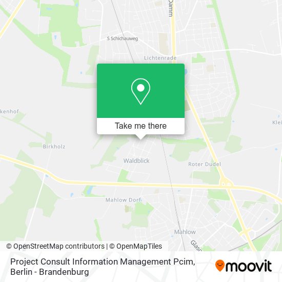 Project Consult Information Management Pcim map